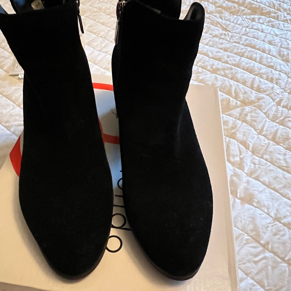 Blondo Black Ankle Booties
